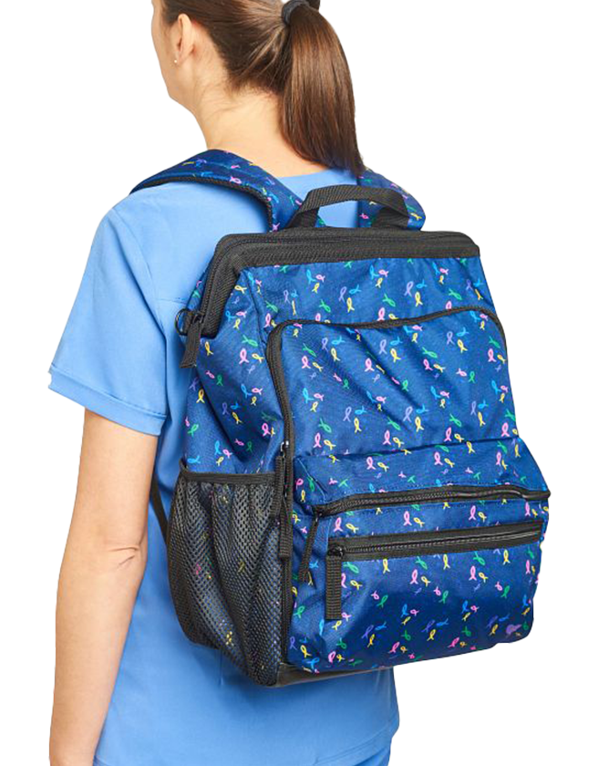 Nurse Mates Ultimate Back Pack- Ribbons and Hearts
