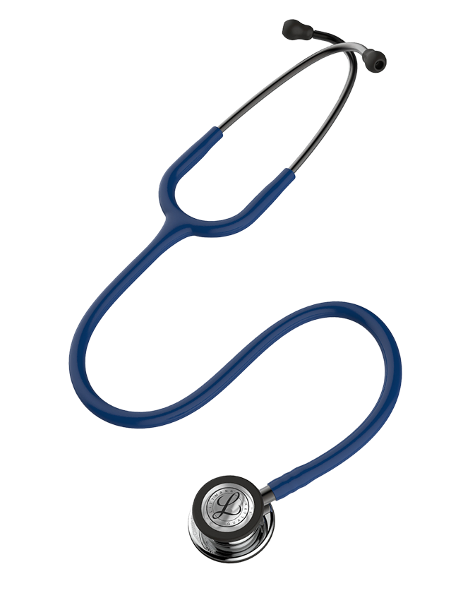 3M Littmann Classic III Stethoscope - Navy Black Mirror