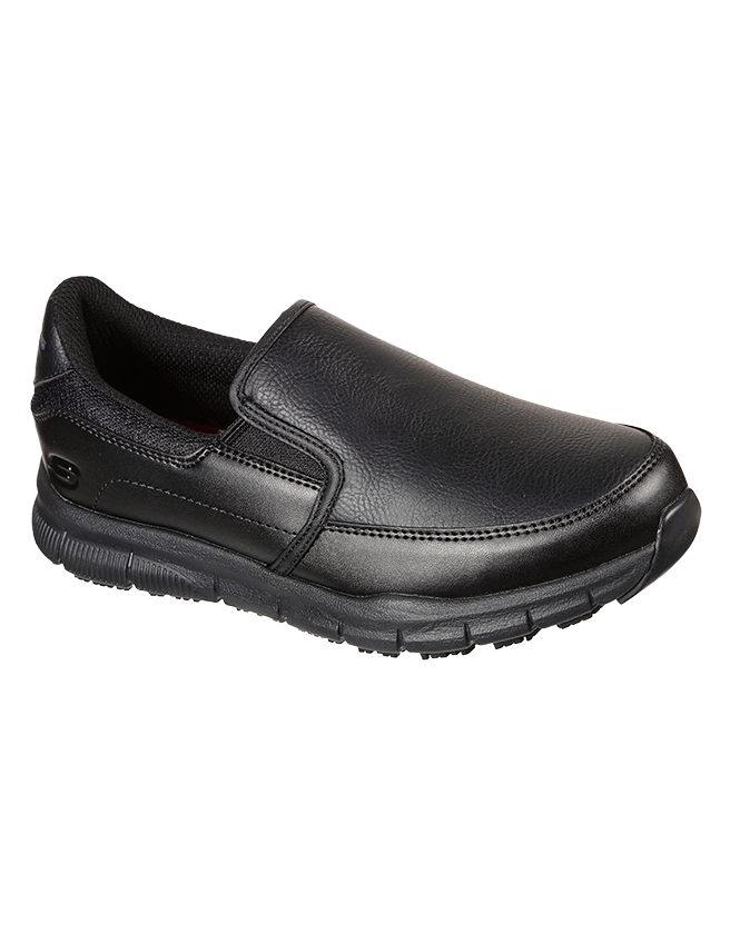 SKECHERS　スケッチャーズ　WORK NAMPA - ANNOD ブラック SKECHERS 防滑 スケッチャーズ レディース スニーカー NAMPA
