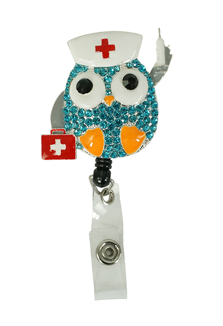 Swivel Pocket Clip - Glitter Night Owl