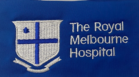 Embroidery Logo - The Royal Melbourne Hospital