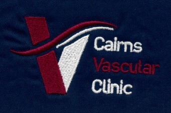 Embroidery Logo -  Cairns Vascular Clinic