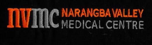 Embroidery logo -  Narangba Valley Medical Centre