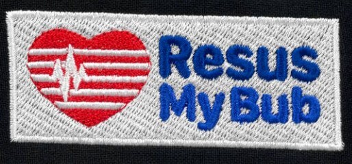 Embroidery Logo - Resus My Bub