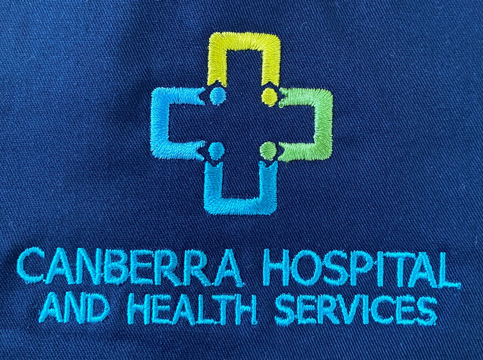 Embroidery Logo - Canberra Hospital and Health Services