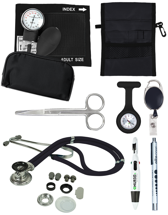 Professional Nurses Kit (Traditional) Black