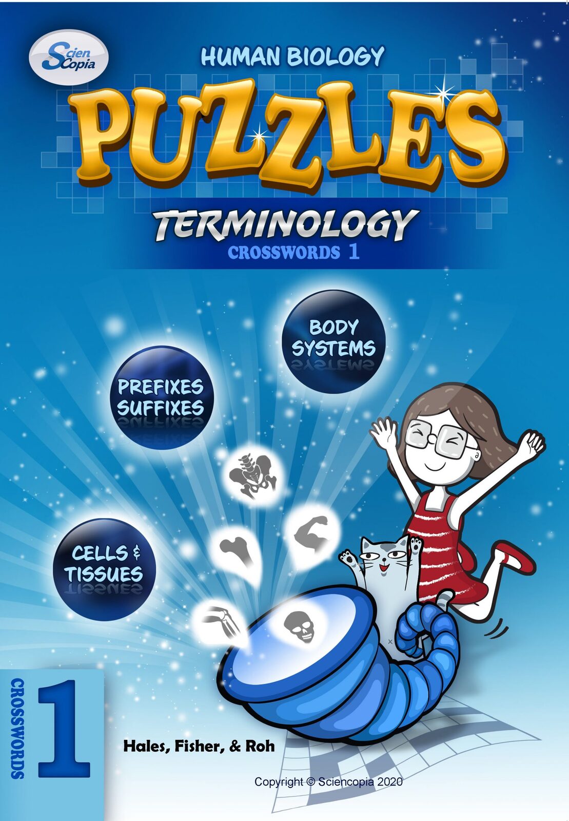Human Biology Puzzles Terminology (Book 1)
