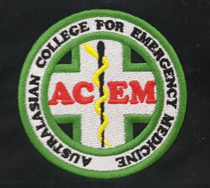 Embroidery Logo - Australasian College of Emergency Medicine