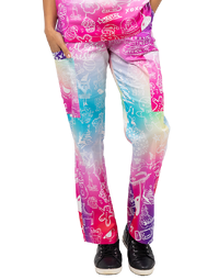 Happy Xmas Fusion Scrub Pant