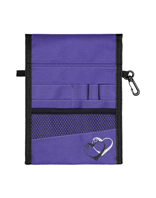 13 Pocket Nurse Pouch (Double Sided) Purple