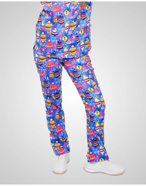 elitecare Classic Scrub Pant Christmas Bauble