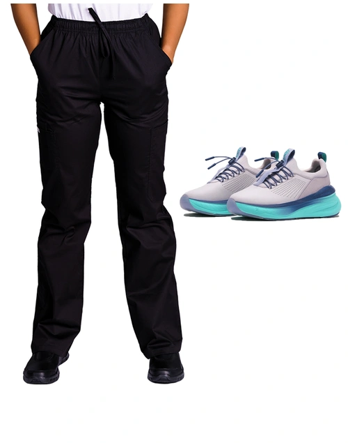 Bundle 5 - elitecare Classic Pant + Clove Supercrush Forge Grey/Aqua/Blue | Combo