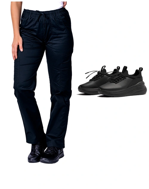Bundle 5 - elitecare Classic Pant + Clove SuperCush Forte All Black | Combo