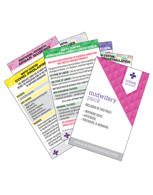 Critical Second Midwifery Card Value Pack