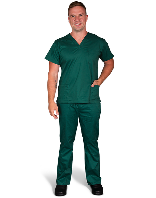 elitecare Classic Unisex Scrub Pant - Hunter Green