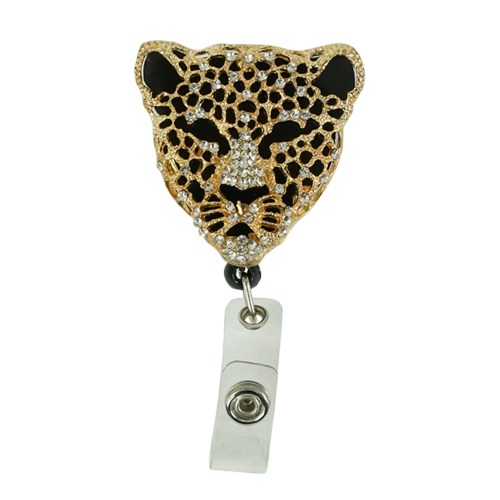 Swivel Pocket Clip - Glitter Leopard
