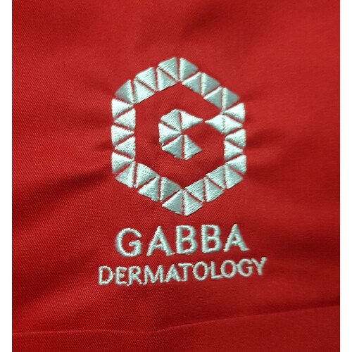 Embroidery Logo - Gabba Dermatology