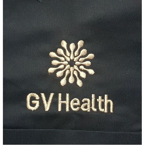 Embroidery Logo - GV Health