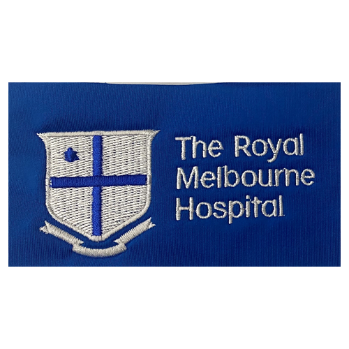 Embroidery Logo - The Royal Melbourne Hospital
