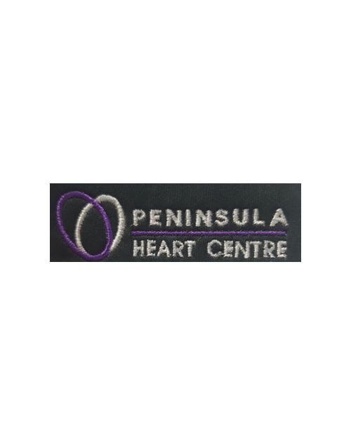 Embroidery Logo - Peninsula Heart Centre