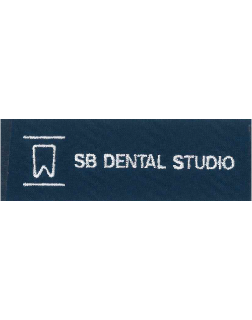 Embroidery logo -  SB Dental Studio