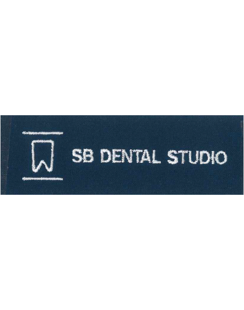 Embroidery logo -  SB Dental Studio