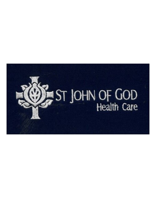 Embroidery Logo - St John Of God Healthcare + Title