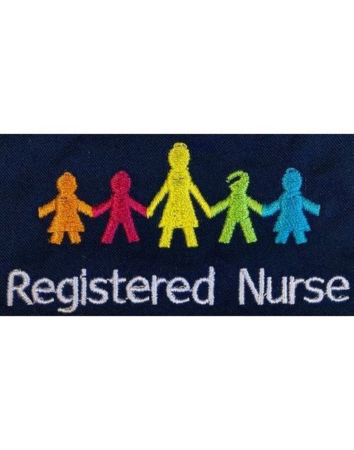 Embroidery Logo - Children's Health QLD without Purple Adult