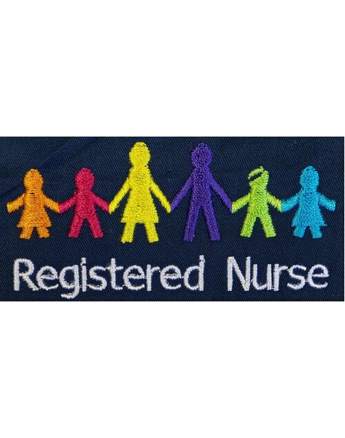 Embroidery Logo - Children's Health QLD with Purple Adult