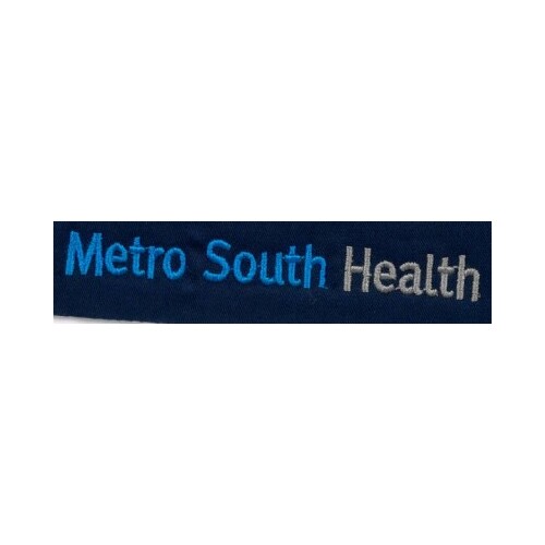 Embroidery Logo - Metro South Health