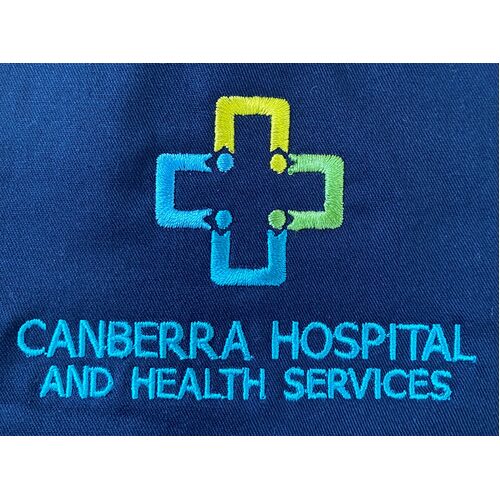 Embroidery Logo +Title - Canberra Hospital and Health Services