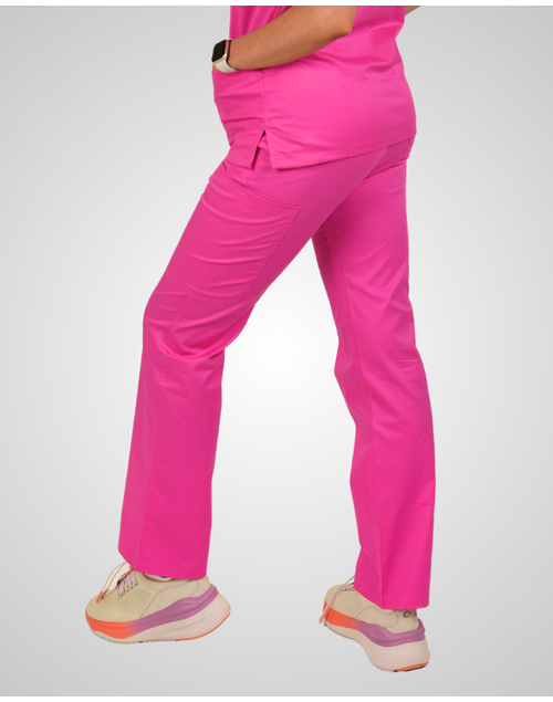 elitecare Classic Unisex Scrub Pant - Pink M/Regular