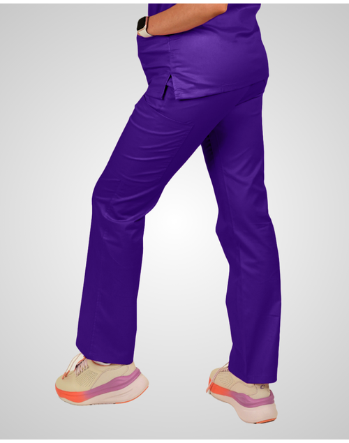 elitecare Classic Unisex Scrub Pant - Purple M/Regular