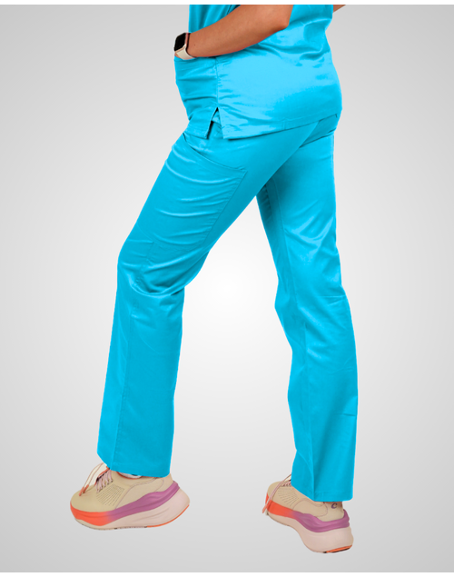 elitecare Classic Unisex Scrub Pant - Cyan M/Regular