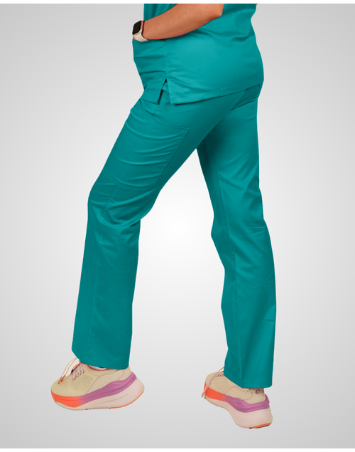 elitecare Classic Unisex Scrub Pant - Teal S (Regular) 