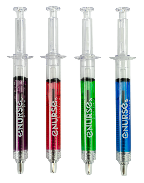 Novelty Syringe Pen Pack [x4]