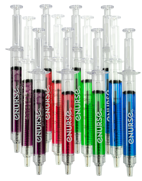 Novelty Syringe Pen Pack [x12]