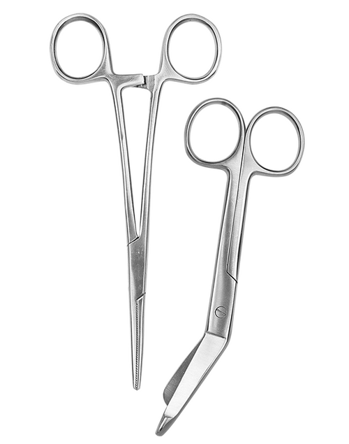 Curved Scissors and Forcep (Combo)