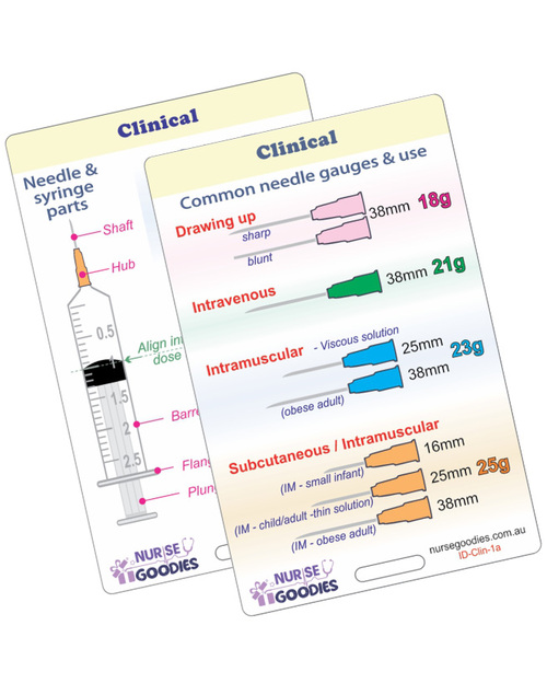 Sci-Ed - Common Needles & Syringes