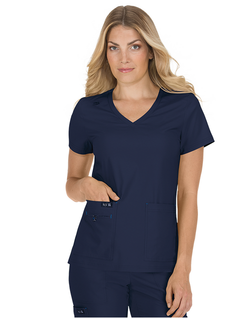 koi Becca Top - Navy S