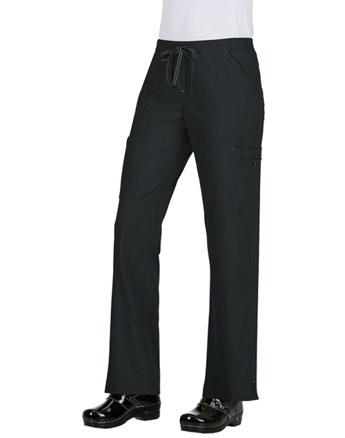 koi Basics Holly Women's Cargo Style Pant - Black L
