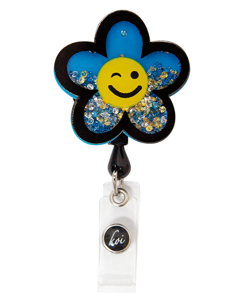 Koi Shaker - Smiley Flower Retractable