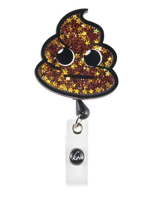 koi Shaker Badges - Poopary Retractable