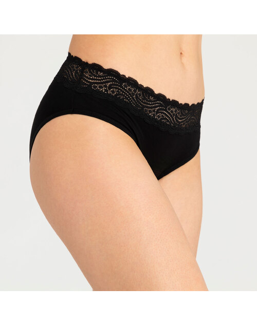 Modibodi Sensual Hi-Waist Bikini Heavy-Overnight Absorbency 