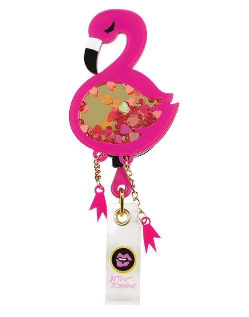 koi Badge Reel - Flamingo