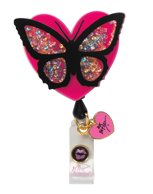 koi Shaker - Heart Butterfly Retractable