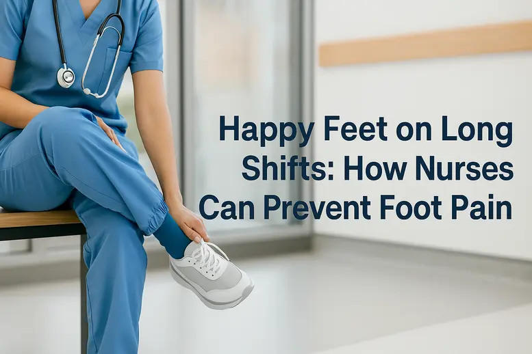 Happy Feet on Long Shifts: How Nurses Can Prevent Foot Pain